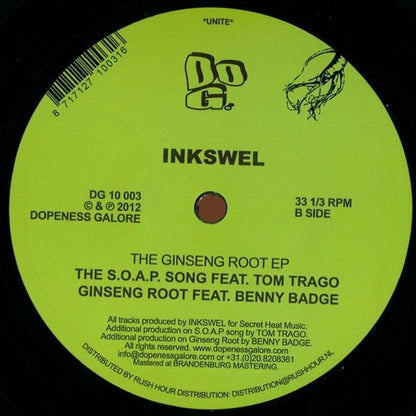 Inkswel - The Ginseng Root EP (12" VINYL) | Mint (M) Mint (M)