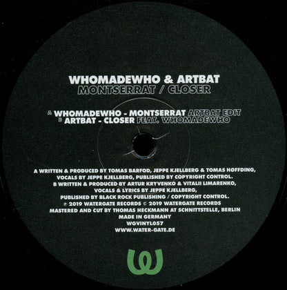 Montserrat / Closer (VINYL 12") | Mint (M) Mint (M)