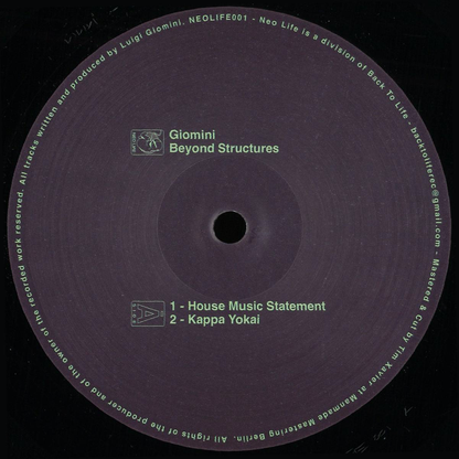 Giomini - (PRESALE 5/24/26) Beyond Structures (VINYL) | Mint (M) Mint (M)