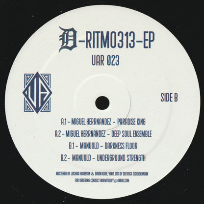 Miguel Herrnandez - D-Ritmo 313 EP (VINYL) | Mint (M) Mint (M)