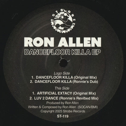 Ron Allen - Dancefloor Killa EP (12") | Mint (M) Mint (M)