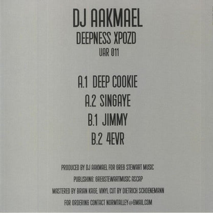 DJ Aakmael - Deepness Xpozd (12" VINYL) | Mint (M) Mint (M)