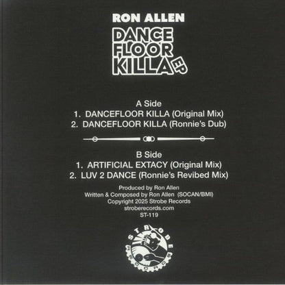 Ron Allen - Dancefloor Killa EP (12") | Mint (M) Mint (M)