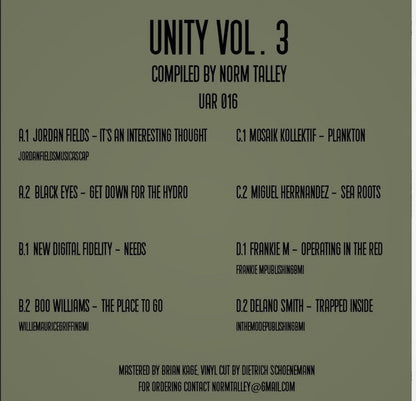 Various - Unity Vol. 3 (2x VINYL) |