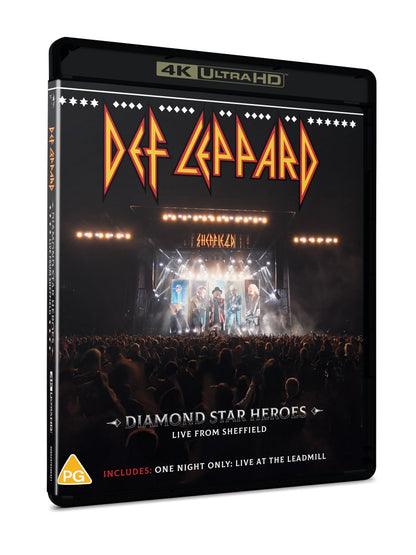 (PRE-ORDER 11/21/25) Diamond Star Heroes: Live From Sheffield (Blu-Ray/2xCD) |
