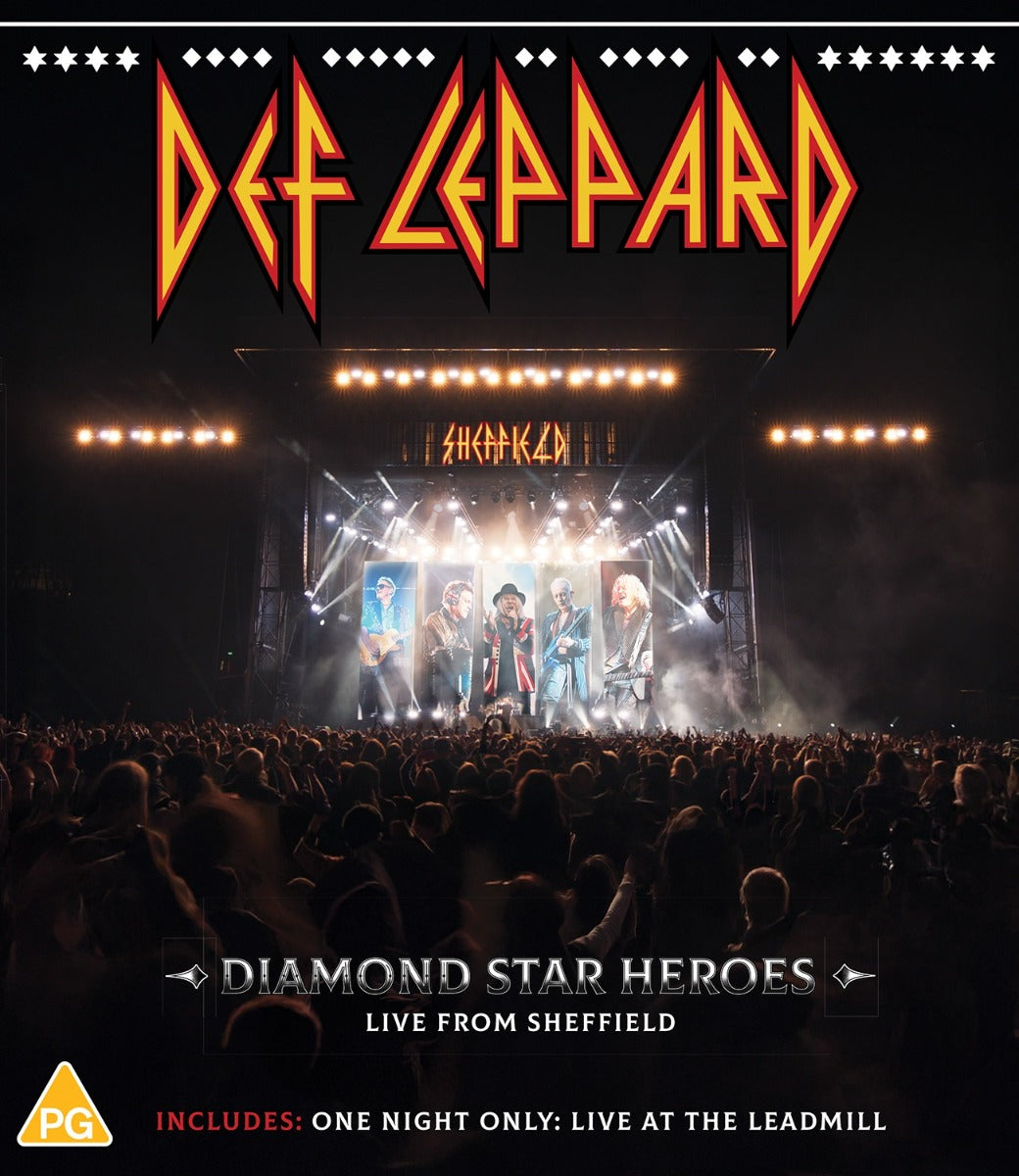 (PRE-ORDER 11/21/25) Diamond Star Heroes: Live From Sheffield (Blu-Ray/2xCD) |