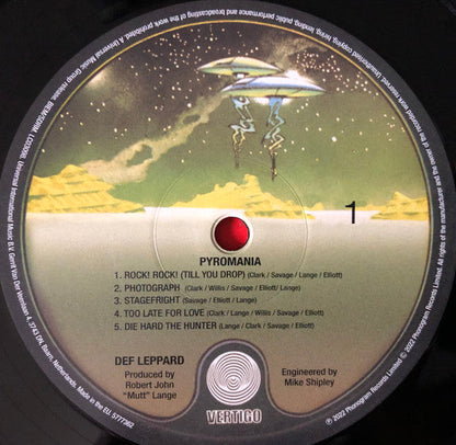 Pyromania (VINYL) | Mint (M) Mint (M)