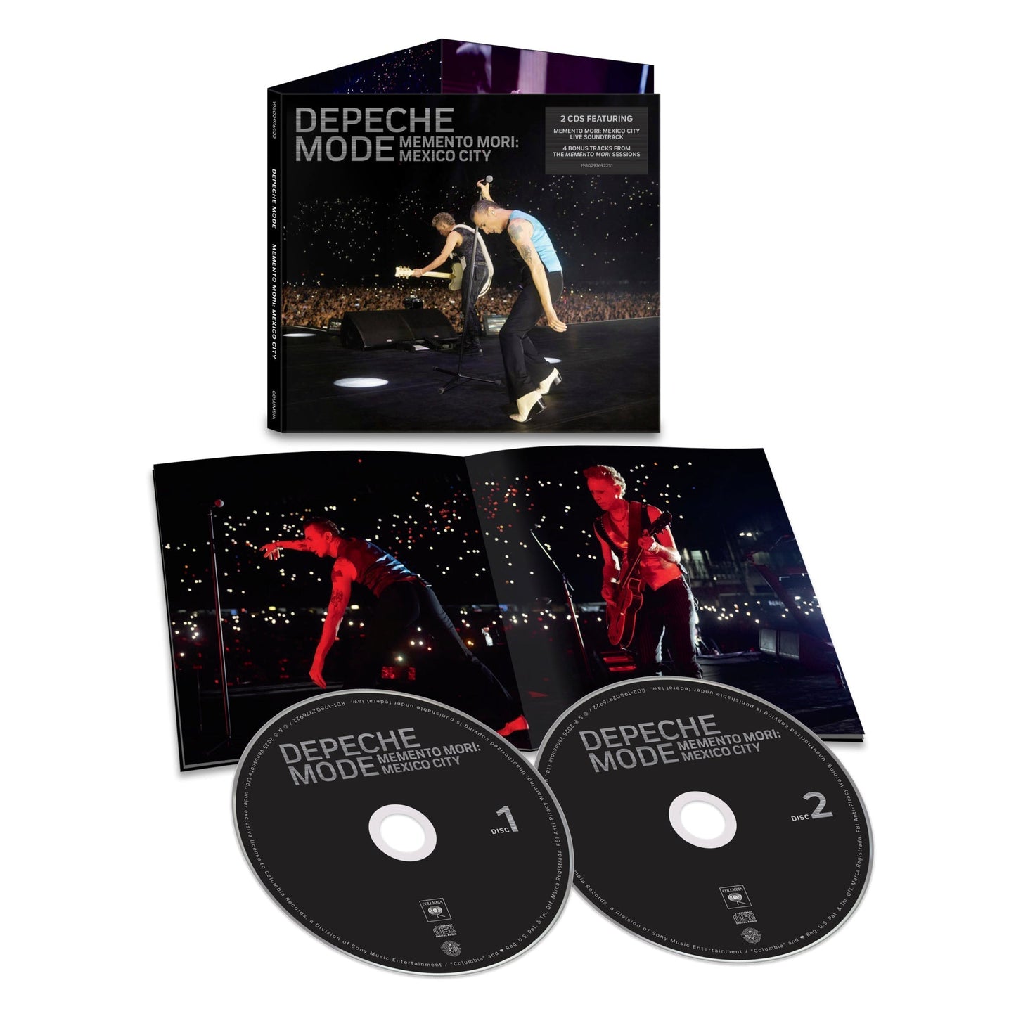 Depeche Mode - Memento Mori: Mexico City (Bonus Tracks, Booklet, Photo / Photo Card) (2 Cd's) |