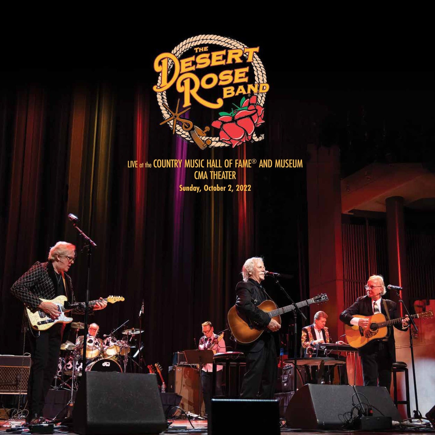 Desert Rose Band - Live At The Country Music Hall Of Fame And Museum 10-2-22 (BLUE 2xVINYL) | Mint (M) Mint (M)