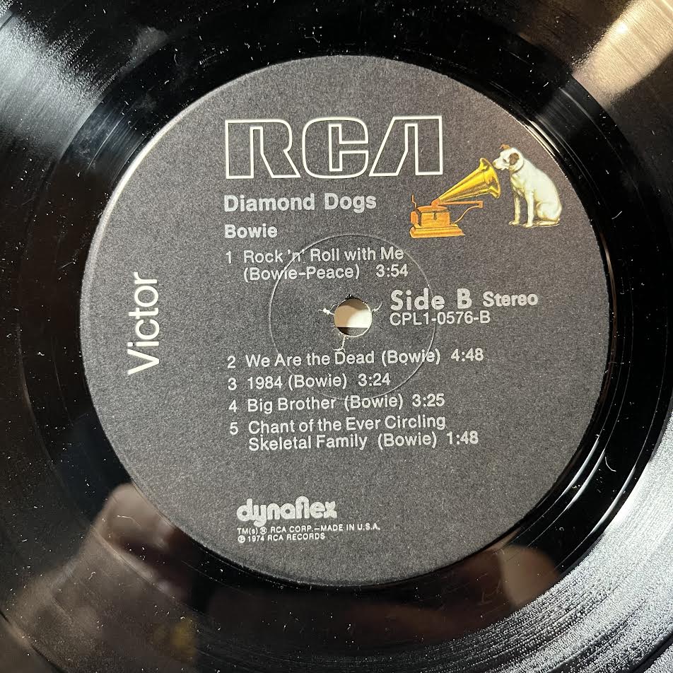 David Bowie - Diamond Dogs (VINYL) | Near Mint- (NM-) Excellent+ (EX+)
