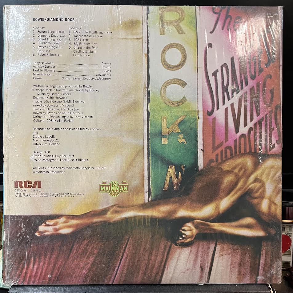 David Bowie - Diamond Dogs (VINYL) | Near Mint- (NM-) Excellent+ (EX+)