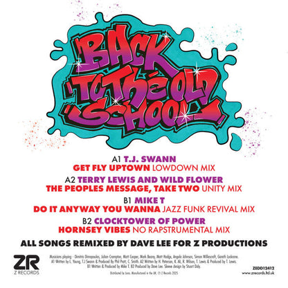 Various - Back To The Old School - The Return Of Disco Rap Part I (Dave Lee Mixes) (VINYL 12") |