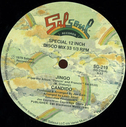Jingo / Thousand Finger Man (VINYL) | Mint (M) Generic