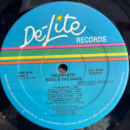 Kool & The Gang - Celebrate! (vinyl) | Excellent+ (EX+) Excellent+ (EX+)