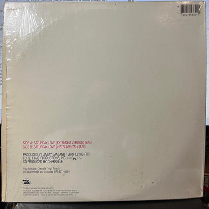 Cherrelle - Saturday Love (12" Extended Dance Version) (VINYL) | Excellent+ (EX+) Near Mint (NM)