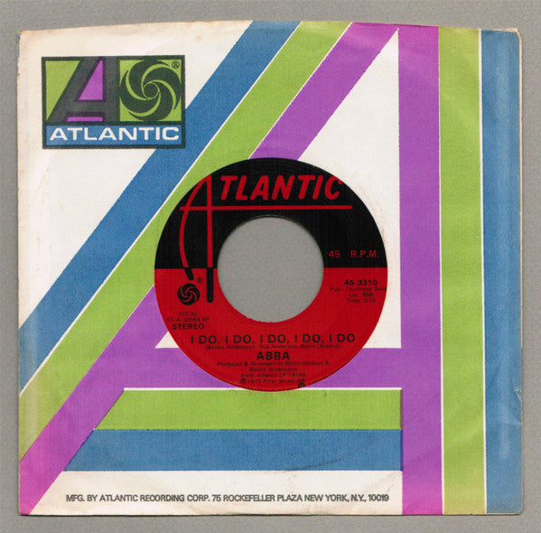 ABBA - I Do, I Do, I Do, I Do, I Do (7") | Excellent+ (EX+) Near Mint (NM)