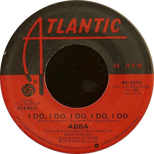 ABBA - I Do, I Do, I Do, I Do, I Do (7") | Excellent+ (EX+) Near Mint (NM)