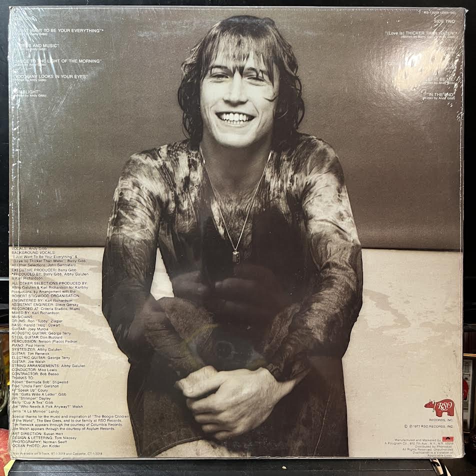 Andy Gibb - Flowing Rivers (VINYL) | Near Mint (NM) Near Mint (NM)
