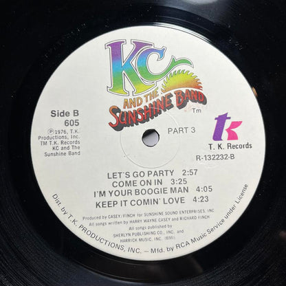 KC & The Sunshine Band - Part 3 (VINYL) | Near Mint (NM) Very Good Plus (VG+)