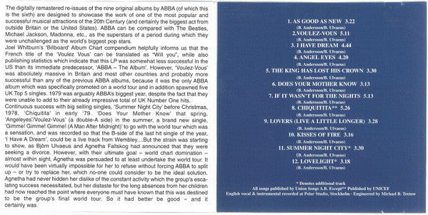 ABBA - Voulez-Vous (CD CANADA) | Near Mint (NM) Excellent+ (EX+)