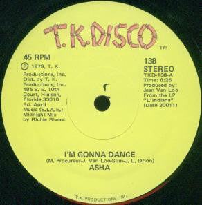 I'm Gonna Dance / Music Machine (Dedication To Studio 54) (12" VINYL) | Excellent (EX)