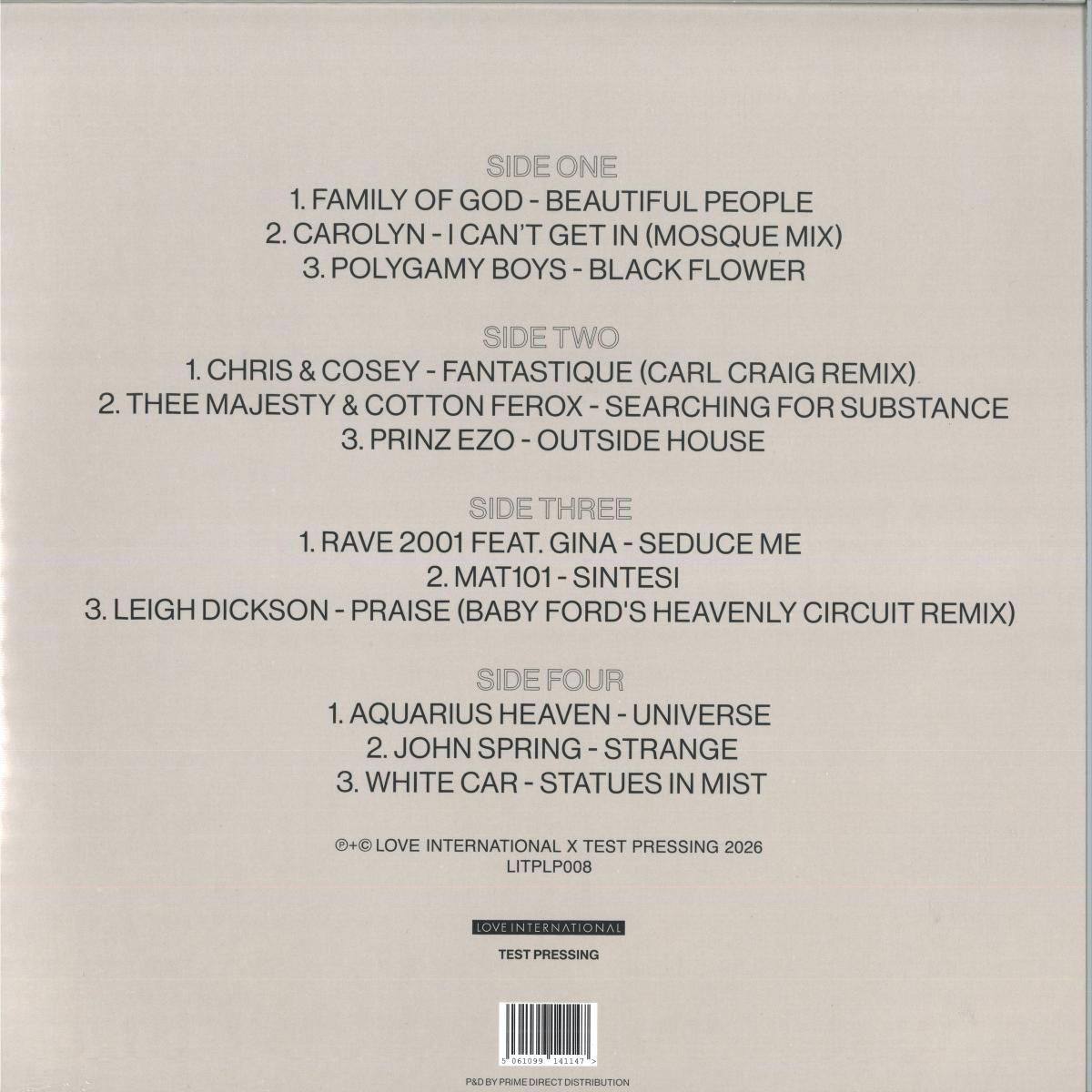 Various Artists - Ivan Smagghe presents: The Sound of Love International #008 (2xVINYL) | Mint (M) Mint (M)