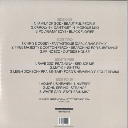 Various Artists - Ivan Smagghe presents: The Sound of Love International #008 (2xVINYL) | Mint (M) Mint (M)