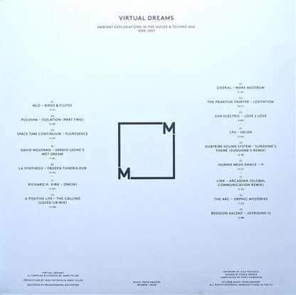 Various - Virtual Dreams (Ambient Explorations 1993-1997)(3xVINYL)*CREASED* | Mint (M) Excellent+ (EX+)