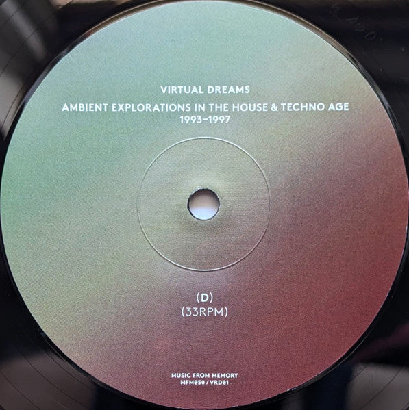 Various - Virtual Dreams (Ambient Explorations 1993-1997)(3xVINYL)*CREASED* | Mint (M) Excellent+ (EX+)