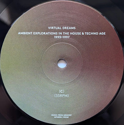 Various - Virtual Dreams (Ambient Explorations 1993-1997)(3xVINYL)*CREASED* | Mint (M) Excellent+ (EX+)