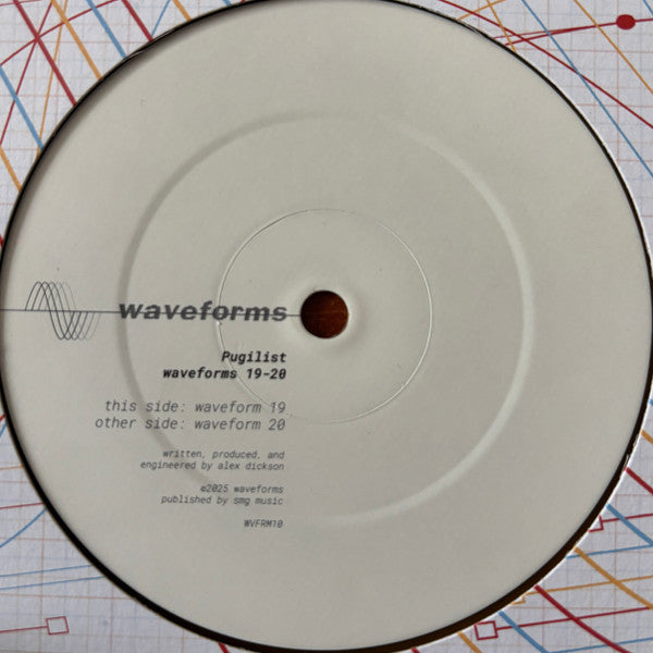 Pugilist - Waveforms 19-20 (COLOR 10" VINYL) | Mint (M) Mint (M)