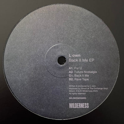 Back II Me EP (VINYL) |