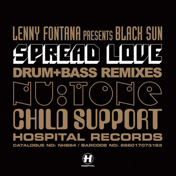 Lenny Fontana - Spread Love (Drum+Bass Remixes) (12" VINYL) | Excellent+ (EX+) Excellent (EX)