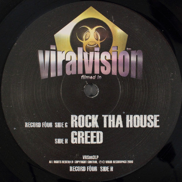 Ed Rush & Optical - The Creeps (Invisible And Deadly!) (12" VINYL) *RECORD 4 ONLY* | Excellent (EX) Generic