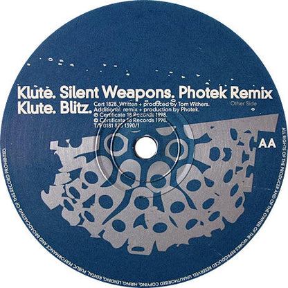 Klute - Silent Weapons (Photek Remix) / Blitz (12" VINYL) | Excellent (EX) Very Good Plus (VG+)