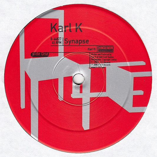Karl K - Synapse (12" VINYL) | Near Mint (NM) Generic