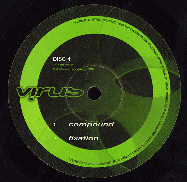 Ed Rush & Optical - Wormhole *RECORDS 3/4/5 ONLY* (3x12" VINYL) | Near Mint (NM) Generic
