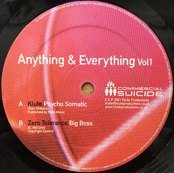 Various - Anything & Everything Vol1 (2x12" VINYL) | Near Mint (NM) Generic