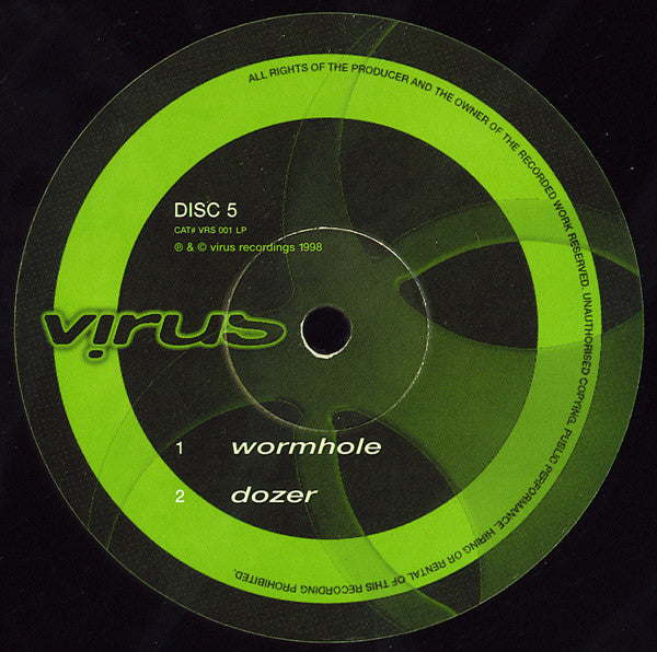 Ed Rush & Optical - Wormhole *RECORDS 3/4/5 ONLY* (3x12" VINYL) | Near Mint (NM) Generic