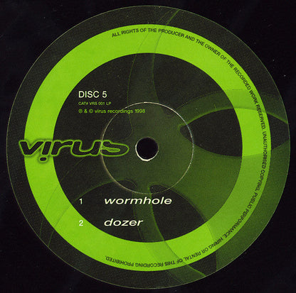 Ed Rush & Optical - Wormhole *RECORDS 3/4/5 ONLY* (3x12" VINYL) | Near Mint (NM) Generic