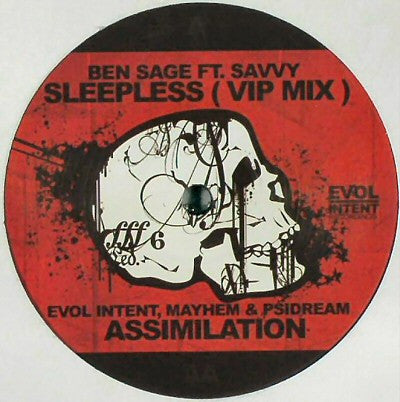 Evol Intent - Assimilation / Sleepless (VIP Mix) (12" VINYL) | Very Good Plus (VG+) Generic