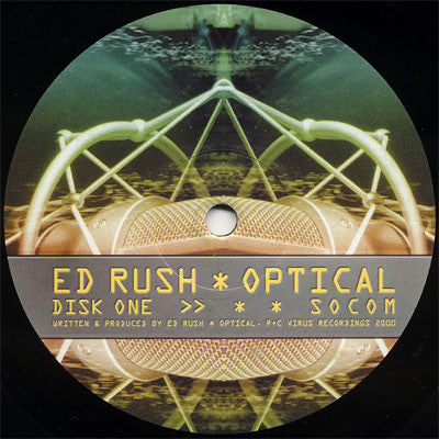 Ed Rush & Optical - Socom *RECORD 1 ONLY* (12" VINYL) | Very Good Plus (VG+) Generic