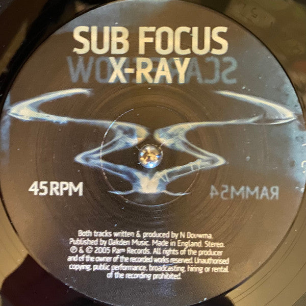 Sub Focus - X-Ray / Scarecrow (12" VINYL) | Very Good Plus (VG+) Generic