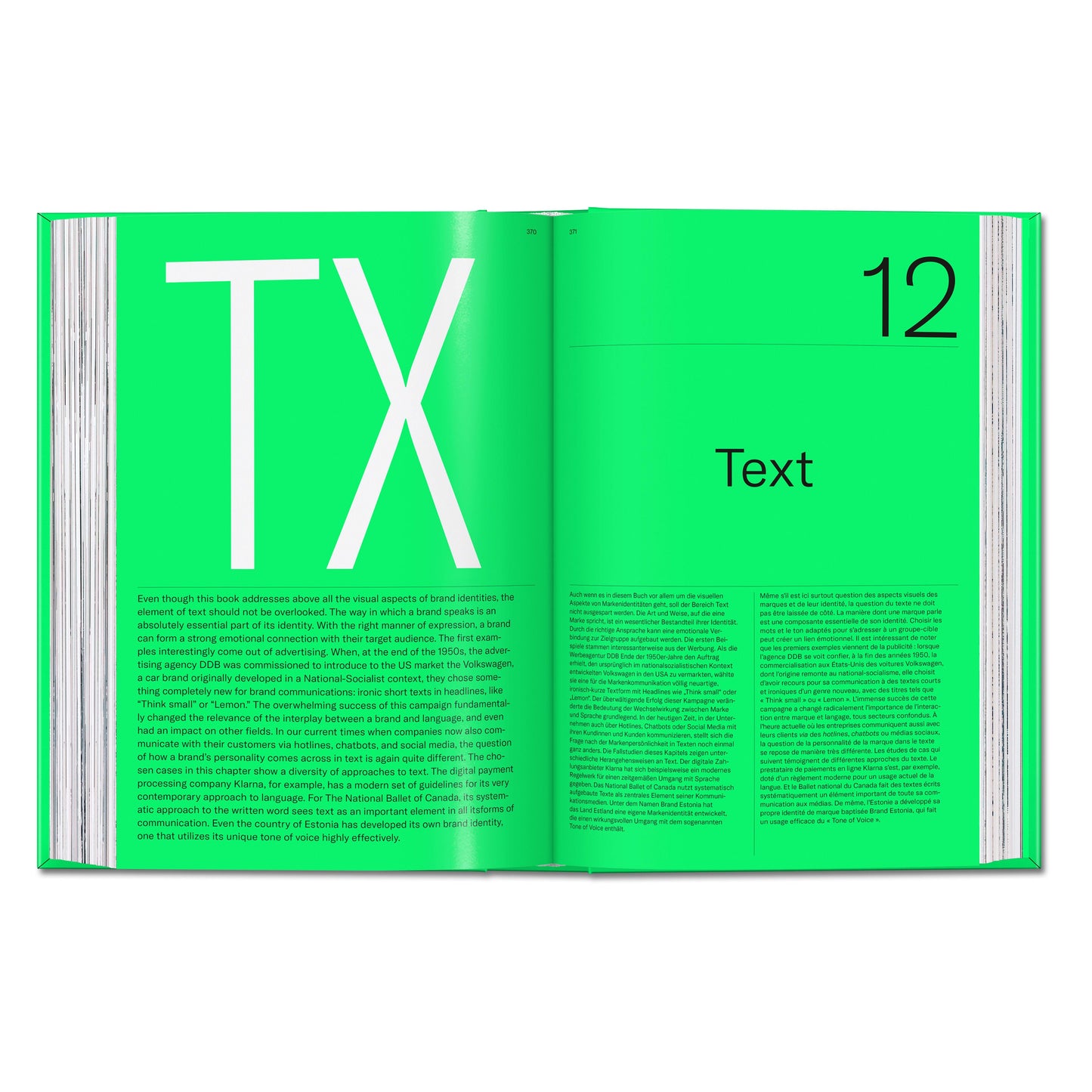 The Elements of Brand Design (German, French, English)