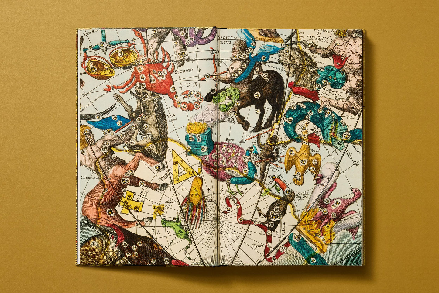 Cellarius Atlas (German, French, English)