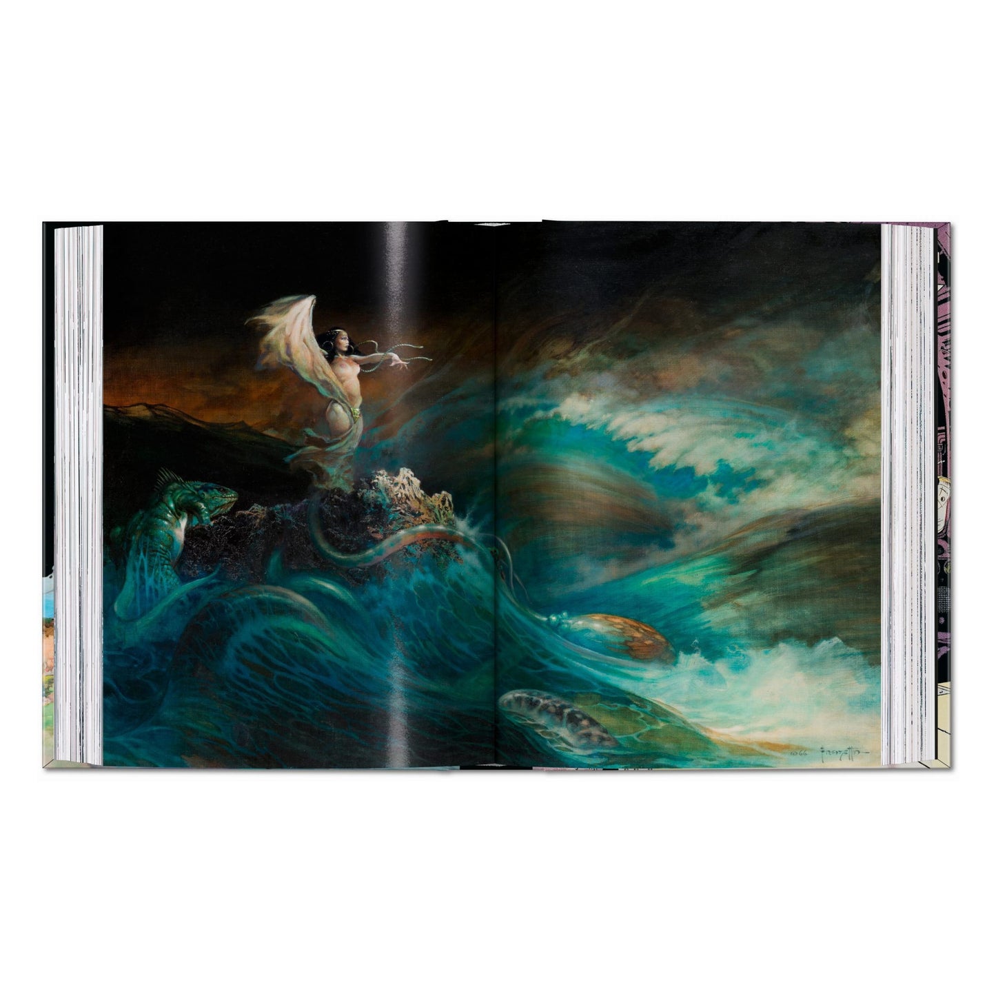 The Fantastic Worlds of Frank Frazetta. 45th Ed. (German, French, English)