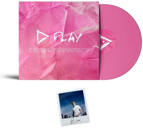 Ed Sheeran - Play Indie Exclusive [SIGNED Polaroid/Photo Card/Gatefold ] (PINK VINYL) | Mint (M) Mint (M)