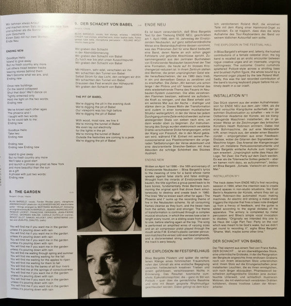 Ende Neu | Mint (M) Mint (M)