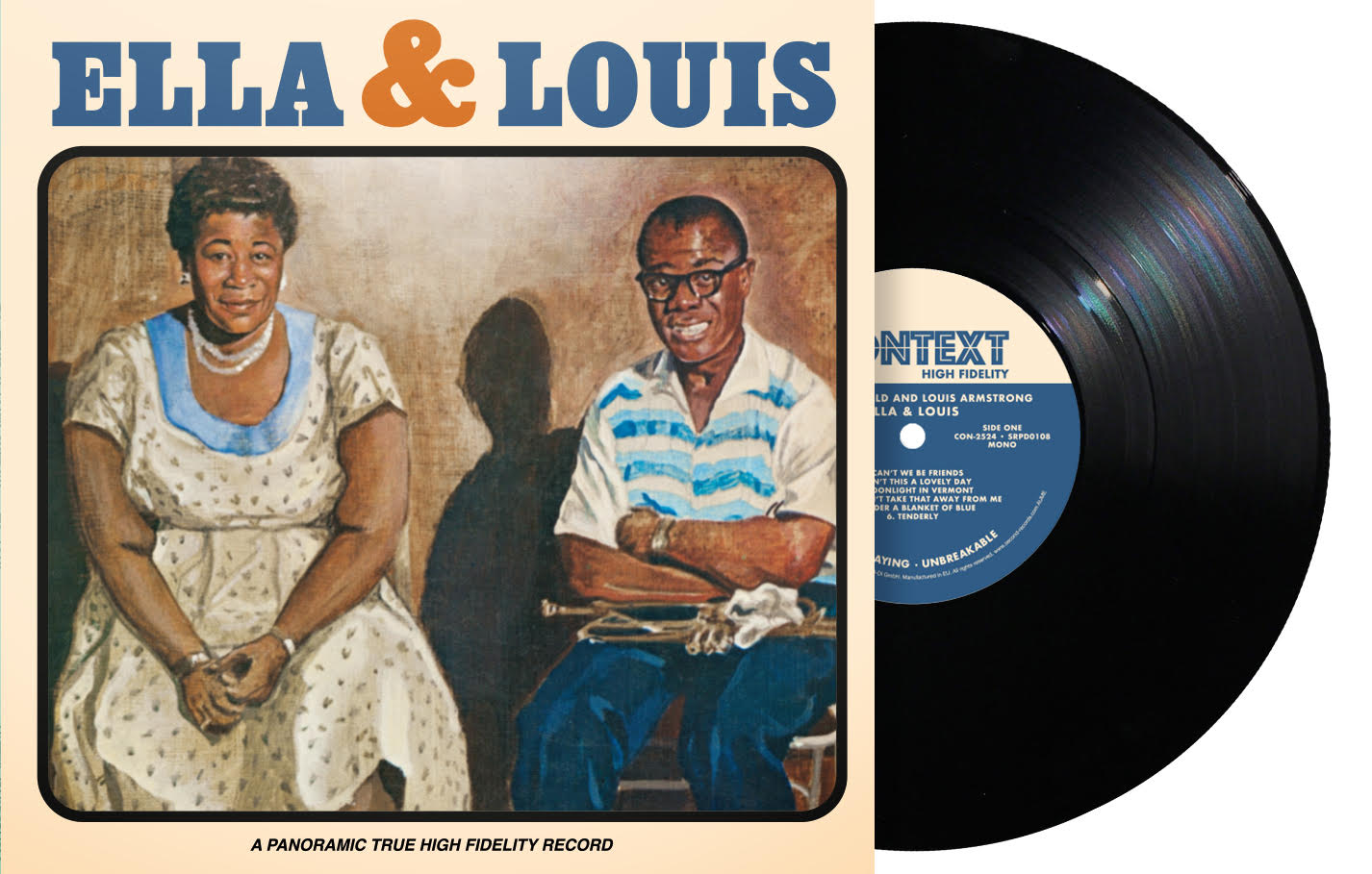 Ella Fitzgerald And Louis Armstrong - Ella And Louis [Import] (Vinyl) | Mint (M) Mint (M)