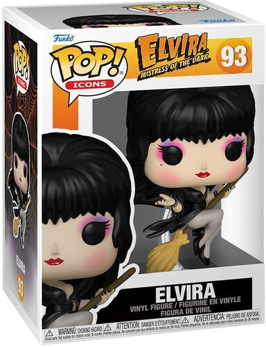 Elvira, Mistress of the Dark - Funko POP!: Icons: Elvira, Mistress of the Dark: Elvira (Action Figure, Collectible) |